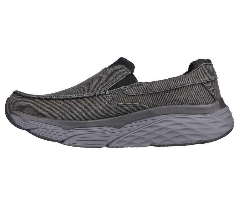 Pánské Slip On Skechers Relaxed Fit: Max Cushioning Elite - Calver Černé | CZ.204301BLK