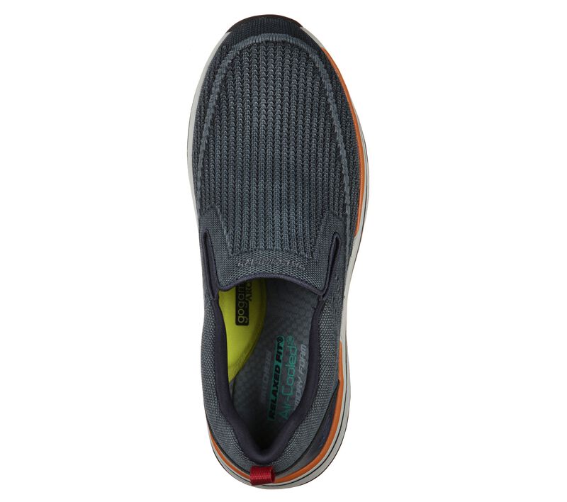 Pánské Slip On Skechers Relaxed Fit: Remaxed - Edlow Tmavě Blankyt | CZ.204375NVY