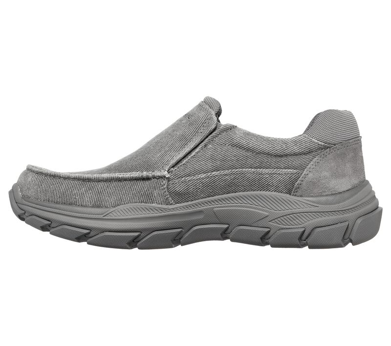 Pánské Slip On Skechers Relaxed Fit: Respected - Vergo Šedé | CZ.204331CHAR