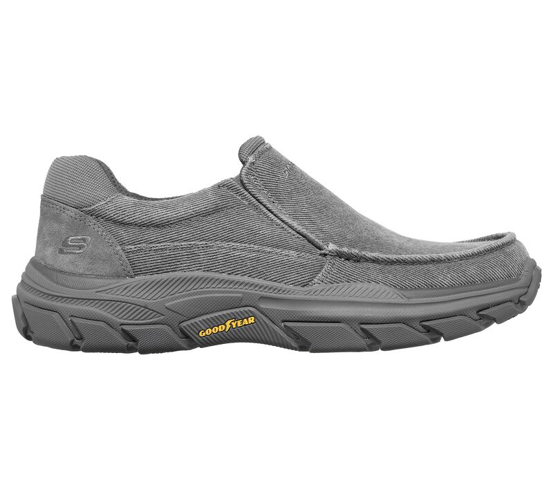 Pánské Slip On Skechers Relaxed Fit: Respected - Vergo Šedé | CZ.204331CHAR