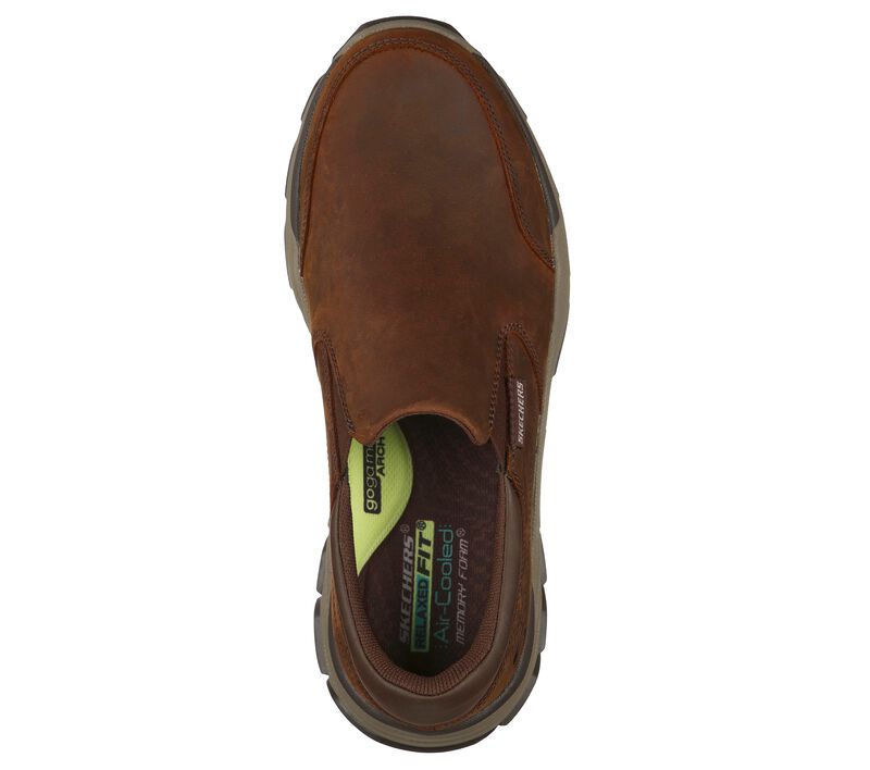 Pánské Slip On Skechers Relaxed Fit: Respected - Calum Hnědé | CZ.204480CDB