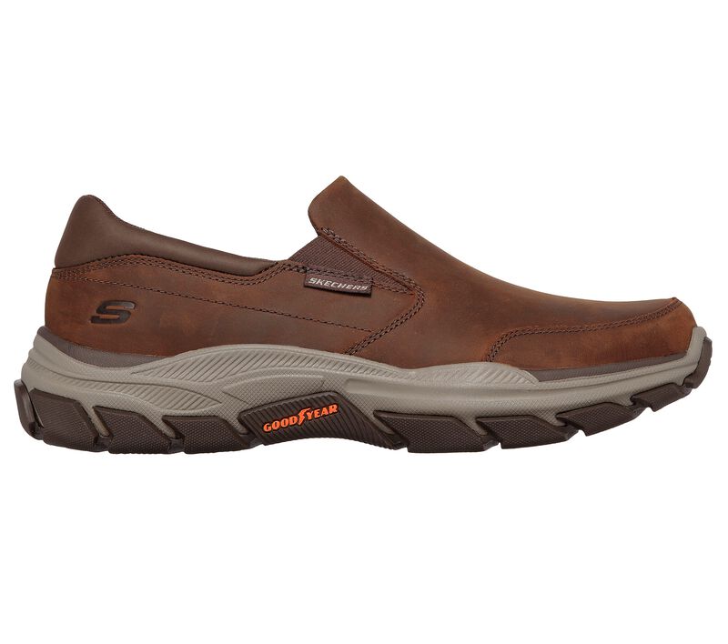 Pánské Slip On Skechers Relaxed Fit: Respected - Calum Hnědé | CZ.204480CDB