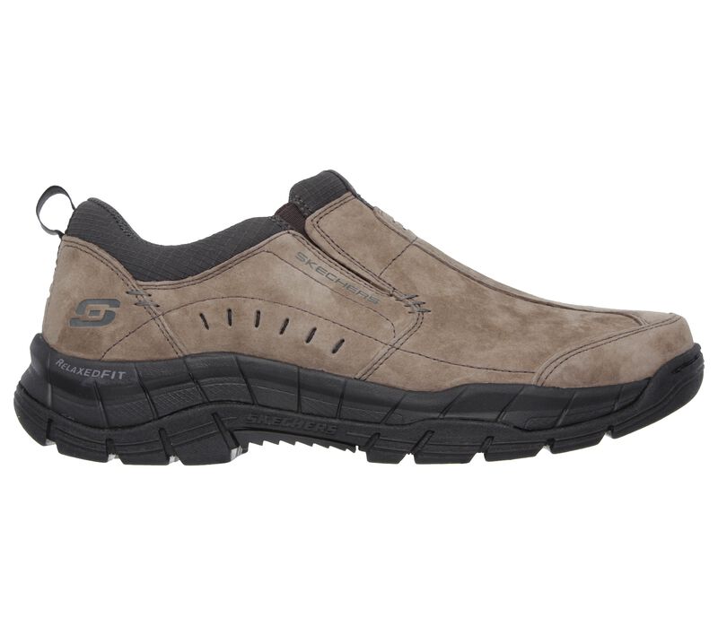 Pánské Slip On Skechers Relaxed Fit: Rig - Mountain Hnědé | CZ.51292BRN