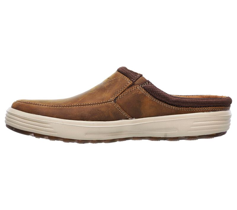 Pánské Slip On Skechers Skech-Air: Porter - Vamen Hnědé | CZ.65097BRN