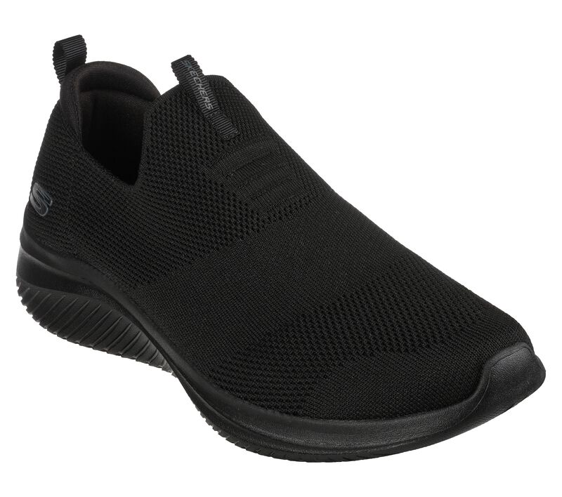 Pánské Slip On Skechers Ultra Flex 3.0 - Denlark Černé | CZ.232314BBK