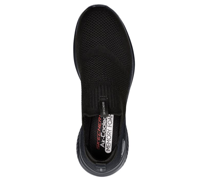 Pánské Slip On Skechers Ultra Flex 3.0 - Demcheck Černé | CZ.232337BBK