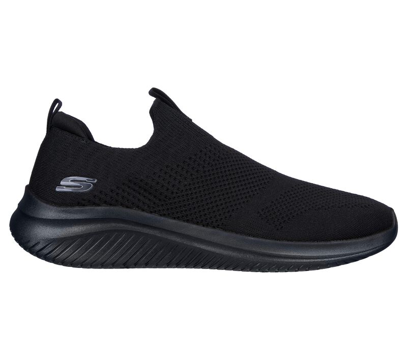 Pánské Slip On Skechers Ultra Flex 3.0 - Demcheck Černé | CZ.232337BBK