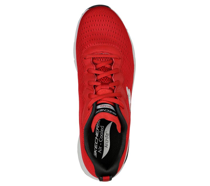 Pánské Sportovní Tenisky Skechers Arch Fit Červené | CZ.232303RED