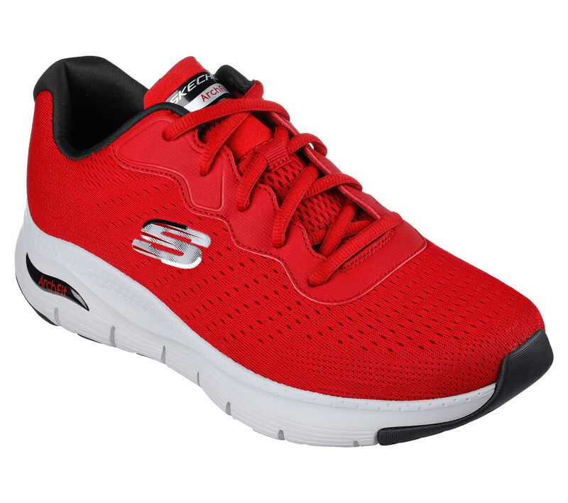 Pánské Sportovní Tenisky Skechers Arch Fit Červené | CZ.232303RED