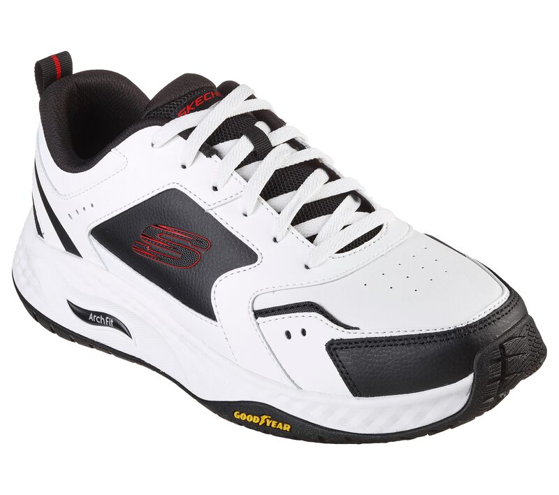 Pánské Sportovní Tenisky Skechers Arch Fit Multi Sportovní Bílé Černé | CZ.232371WBK