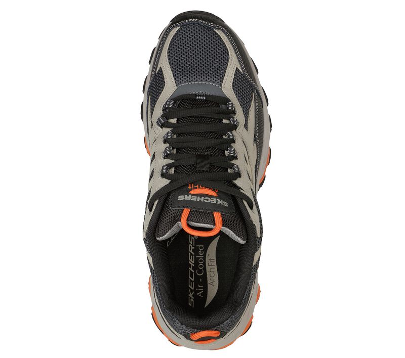 Pánské Sportovní Tenisky Skechers Arch Fit Akhidime Šedé Hnědé Černé | CZ.237358TPBK