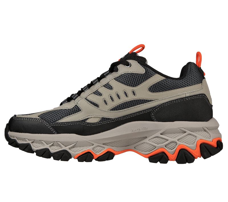 Pánské Sportovní Tenisky Skechers Arch Fit Akhidime Šedé Hnědé Černé | CZ.237358TPBK