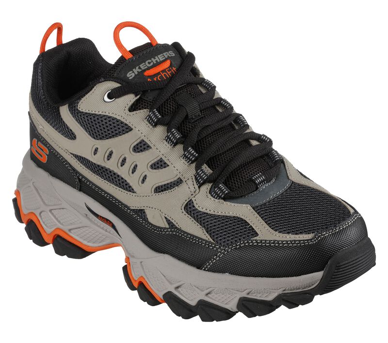 Pánské Sportovní Tenisky Skechers Arch Fit Akhidime Šedé Hnědé Černé | CZ.237358TPBK