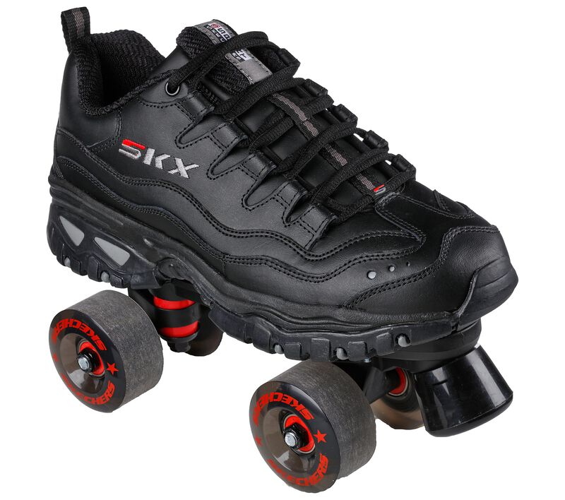 Pánské Sportovní Tenisky Skechers Energy - 4 Wheeler Černé Červené | CZ.237400BKRD