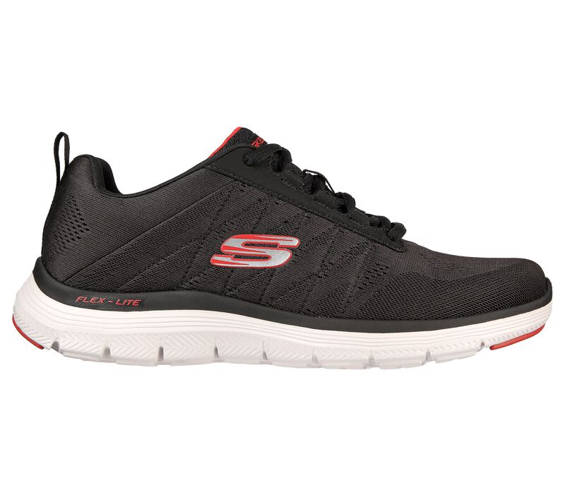 Pánské Sportovní Tenisky Skechers Flex Advantage 4.0 - Valkin Černé | CZ.232243BLK