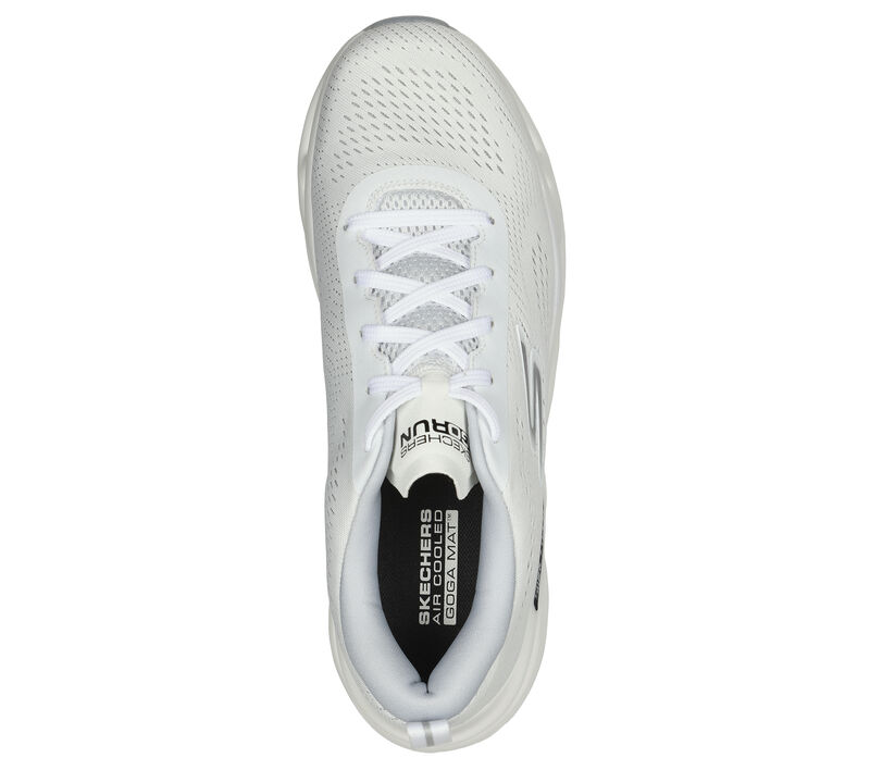 Pánské Sportovní Tenisky Skechers GO RUN Swirl Tech Bílé | CZ.220303WHT