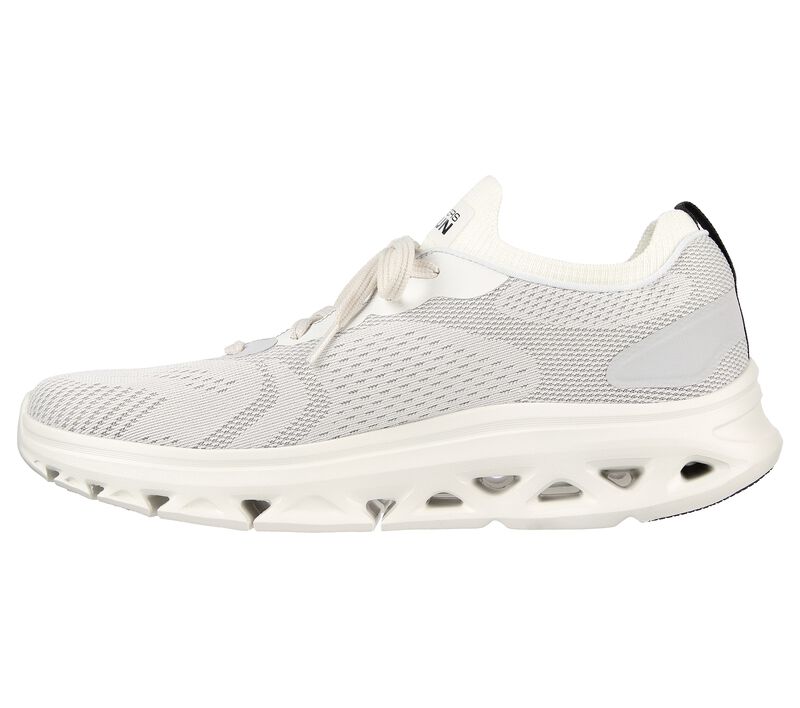 Pánské Sportovní Tenisky Skechers GO RUN Glide-Step Flex - Radar Bílé Černé | CZ.220502WBK