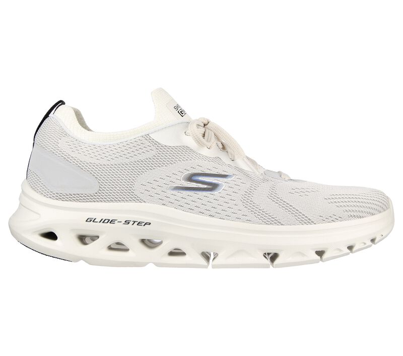 Pánské Sportovní Tenisky Skechers GO RUN Glide-Step Flex - Radar Bílé Černé | CZ.220502WBK