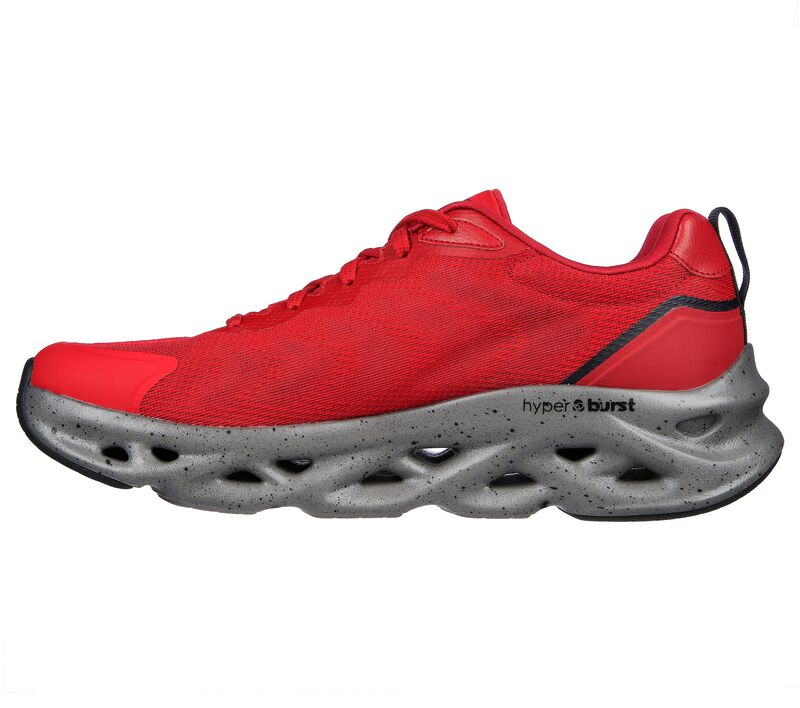 Pánské Sportovní Tenisky Skechers GO RUN Swirl Tech - Breeze Červené | CZ.220546RED