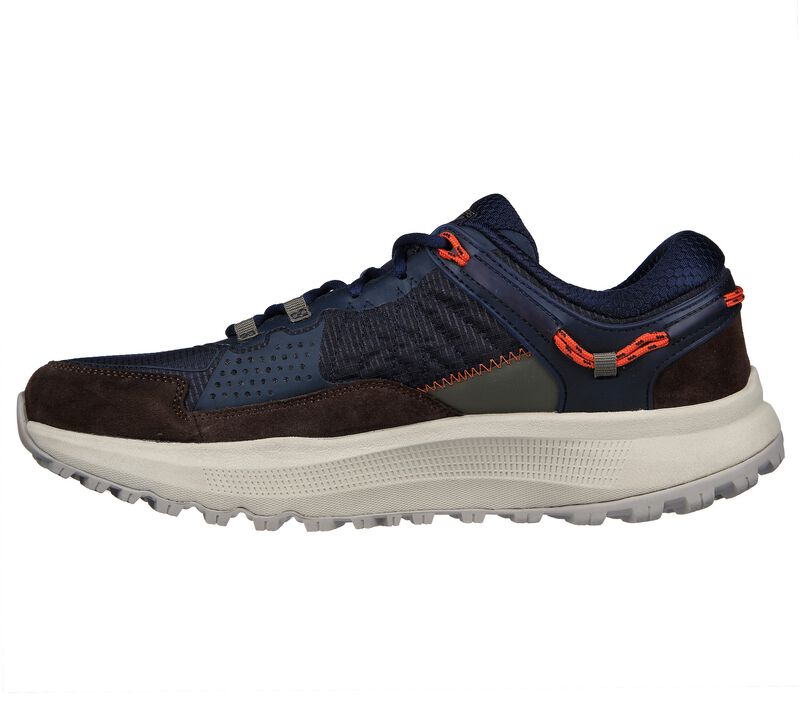 Pánské Sportovní Tenisky Skechers GO RUN Pulse Trailové - Pacific Crest Tmavě Blankyt Hnědé | CZ.220558NVBR