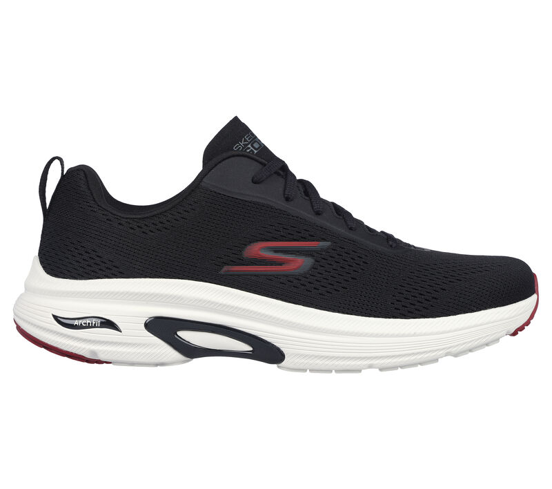 Pánské Sportovní Tenisky Skechers GO RUN Arch Fit Černé Červené | CZ.220629BKRD