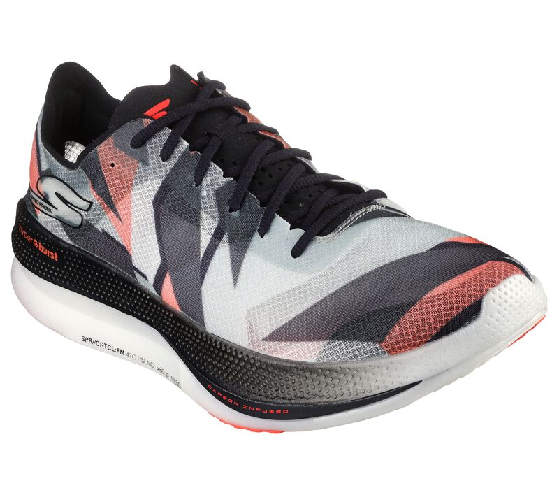 Pánské Sportovní Tenisky Skechers GO RUN Speed Freek Černé Červené | CZ.246006BKRD