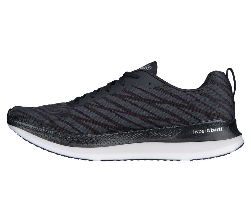 Pánské Sportovní Tenisky Skechers GO RUN Razor Excess 2 Černé Bílé | CZ.246035BKW