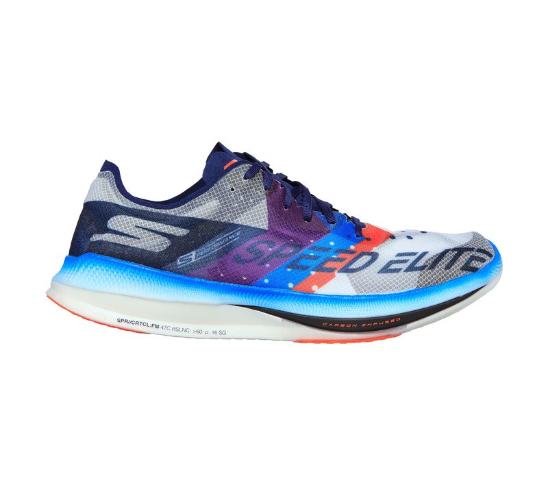 Pánské Sportovní Tenisky Skechers GO RUN Speed Elite Hyper Bílé Viacfarebný | CZ.55221WMLT