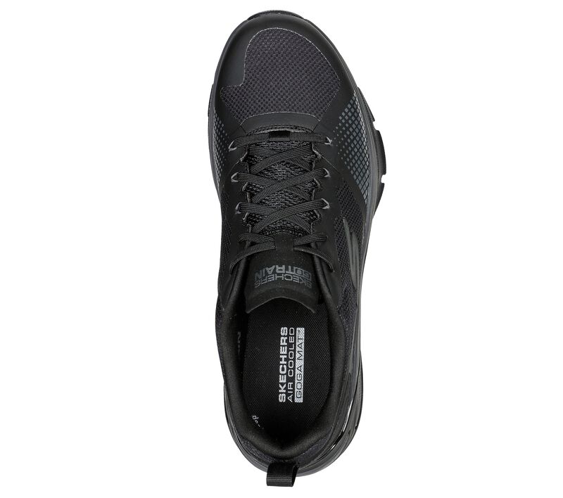 Pánské Sportovní Tenisky Skechers GO TRAIN STABILITY - Strong Form Černé Šedé | CZ.220578BKCC