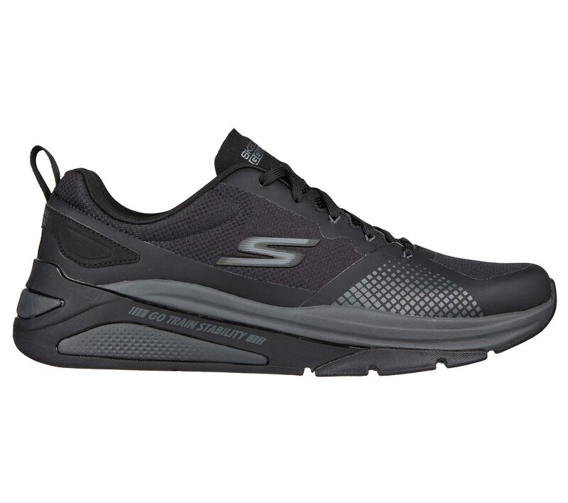 Pánské Sportovní Tenisky Skechers GO TRAIN STABILITY - Strong Form Černé Šedé | CZ.220578BKCC