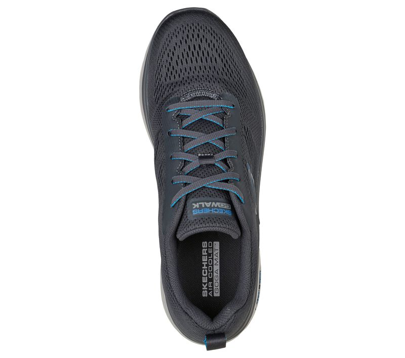 Pánské Sportovní Tenisky Skechers GO WALK Hyper Burst Šedé | CZ.216071CHAR