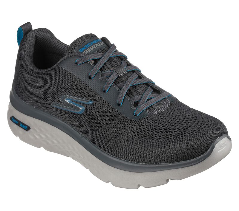 Pánské Sportovní Tenisky Skechers GO WALK Hyper Burst Šedé | CZ.216071CHAR