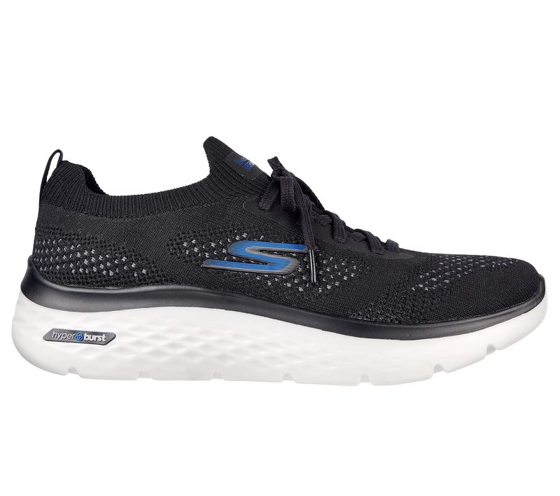 Pánské Sportovní Tenisky Skechers GO WALK Hyper Burst Černé Šedé | CZ.216083BKGY