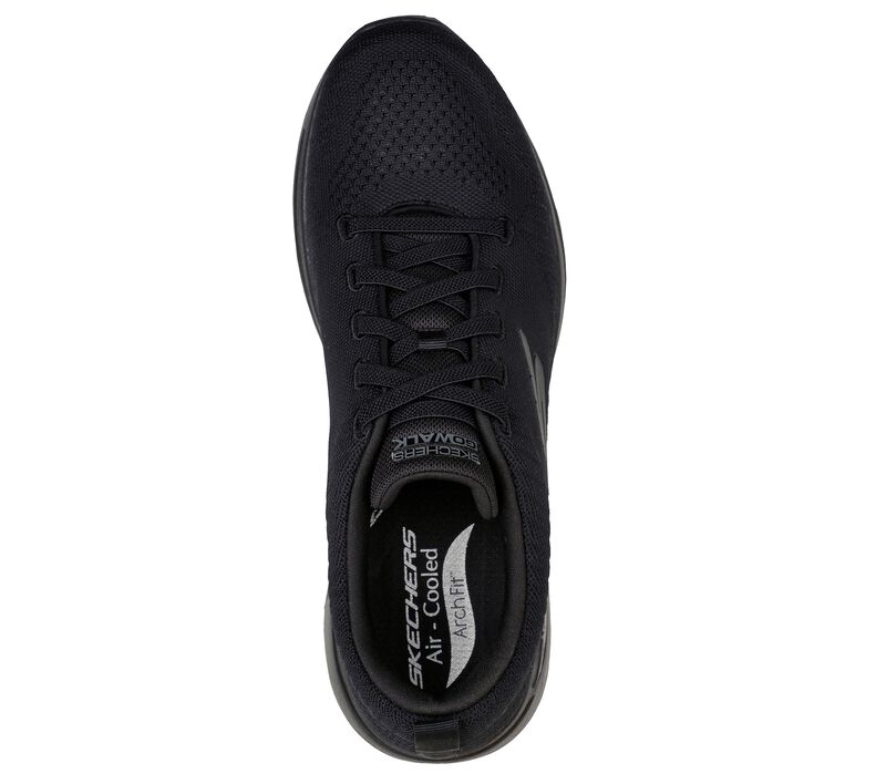 Pánské Sportovní Tenisky Skechers GO WALK Arch Fit - Grand Select Černé | CZ.216126BBK