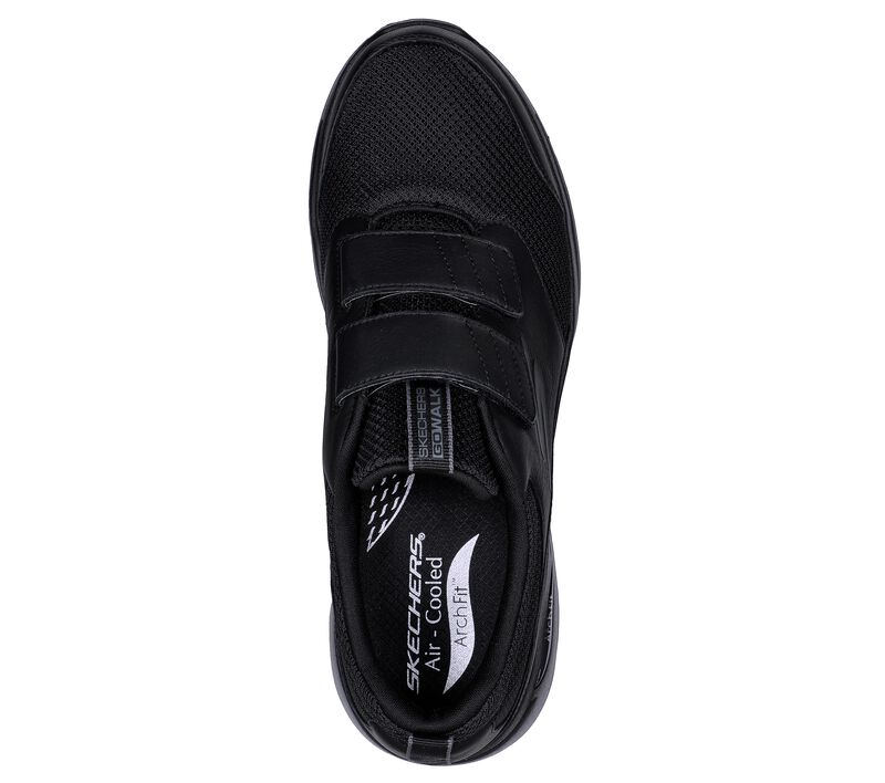 Pánské Sportovní Tenisky Skechers GO WALK Arch Fit - Preserve Černé | CZ.216152BBK