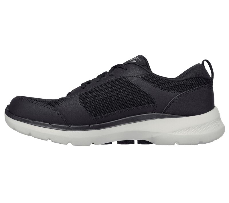 Pánské Sportovní Tenisky Skechers GO WALK 6 - Compete Černé Šedé | CZ.216203BKGY