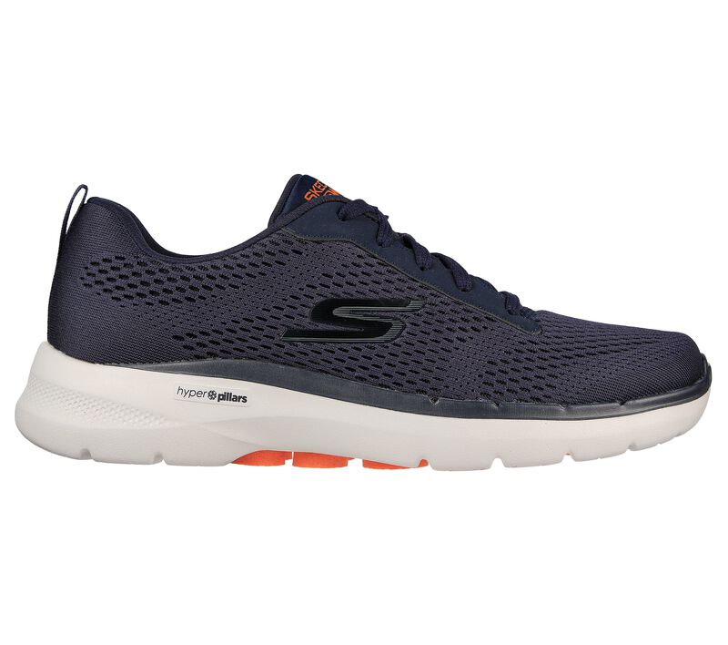 Pánské Sportovní Tenisky Skechers GO WALK 6 - Avalo Tmavě Blankyt | CZ.216209NVY