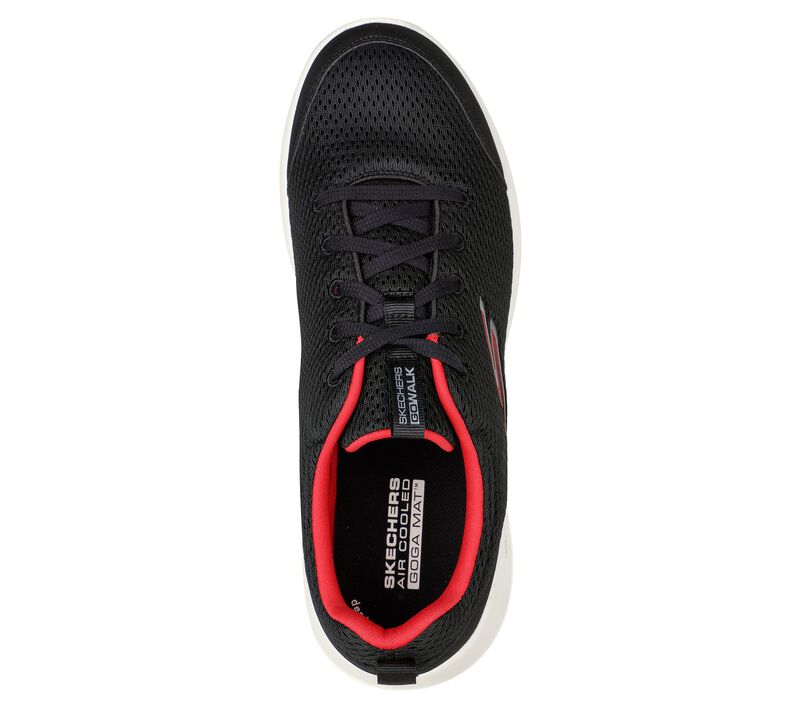 Pánské Sportovní Tenisky Skechers GO WALK Max - Progressor Černé Červené | CZ.216231BKRD