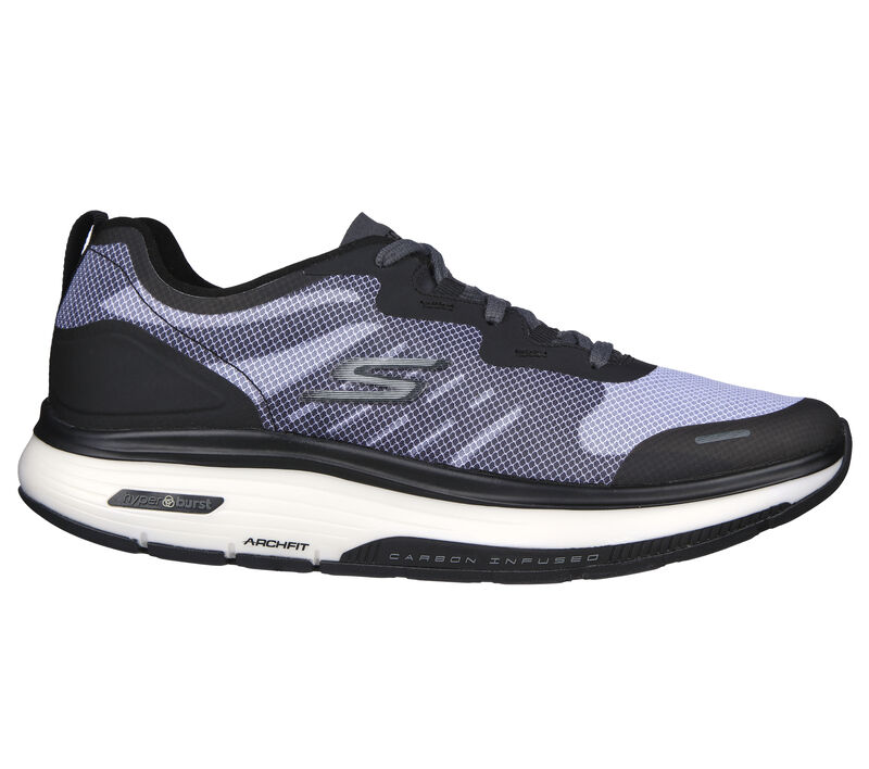 Pánské Sportovní Tenisky Skechers GO WALK Workout Walker - Ultra Motion Černé Šedé | CZ.216245BKGY