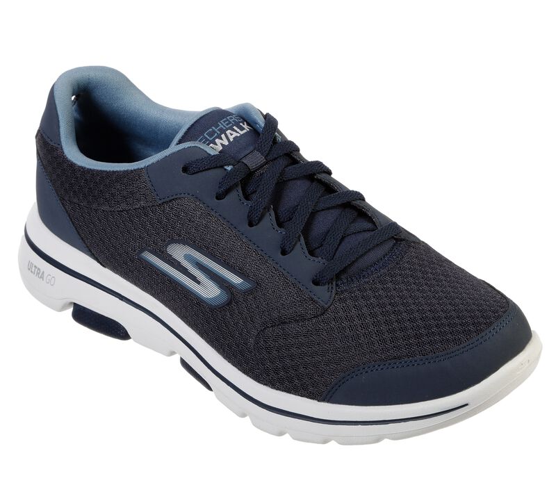 Pánské Sportovní Tenisky Skechers GO WALK 5 - Qualify Tmavě Blankyt | CZ.55509NVY