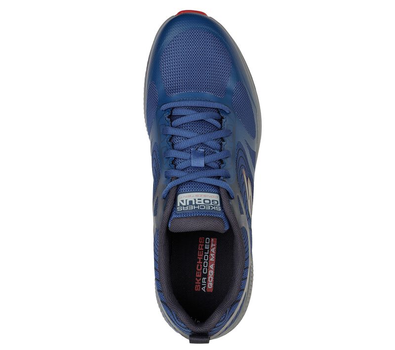 Pánské Sportovní Tenisky Skechers GOrun Consistent - Fleet Rush Tmavě Blankyt Červené | CZ.220035NVRD