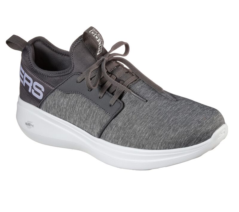 Pánské Sportovní Tenisky Skechers GOrun Fast - Alulight Šedé Bílé | CZ.220047GYW