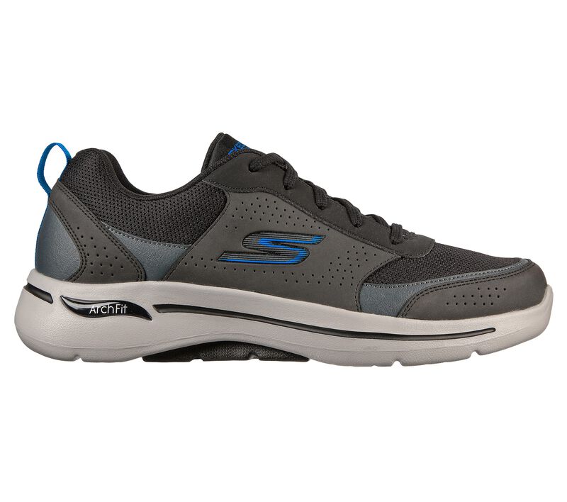 Pánské Sportovní Tenisky Skechers GOwalk Arch Fit - Recharge Černé Blankyt | CZ.216122BKBL