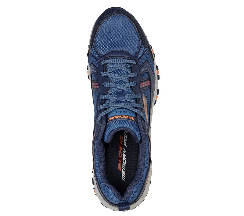 Pánské Sportovní Tenisky Skechers Hillcrest - Vast Adventure Tmavě Blankyt Oranžové | CZ.237266NVOR