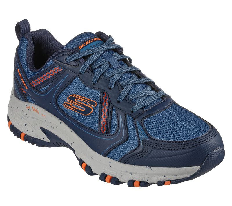 Pánské Sportovní Tenisky Skechers Hillcrest - Vast Adventure Tmavě Blankyt Oranžové | CZ.237266NVOR