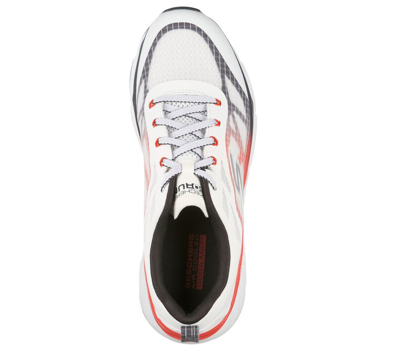 Pánské Sportovní Tenisky Skechers Max Cushioning Elite - Safeguard Bílé | CZ.220063WHT