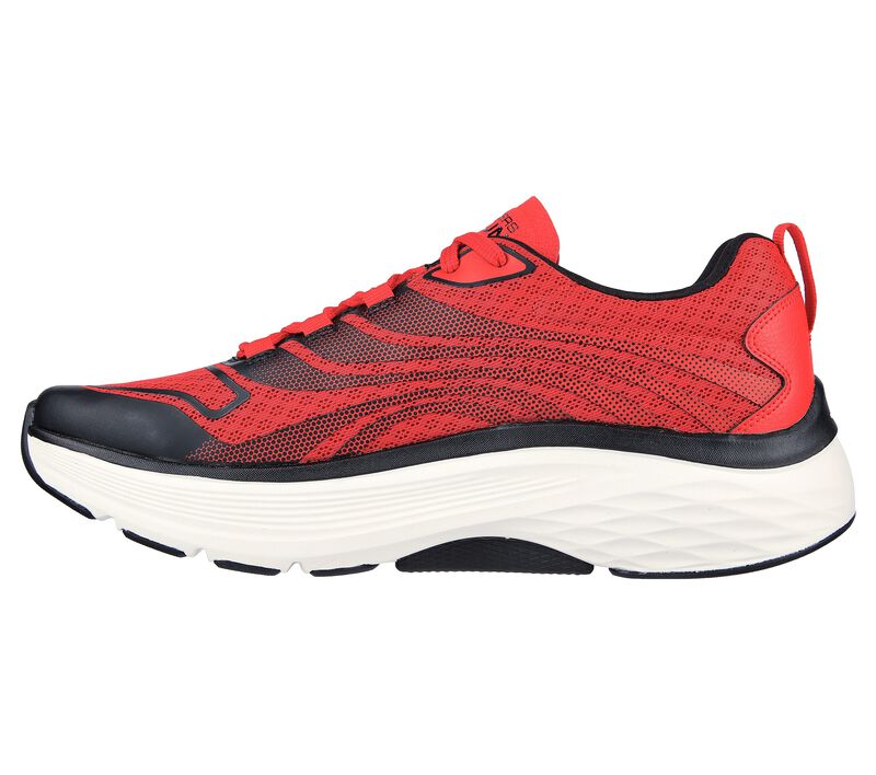 Pánské Sportovní Tenisky Skechers Max Cushioning Arch Fit: Enigma Červené Černé | CZ.220195RDBK