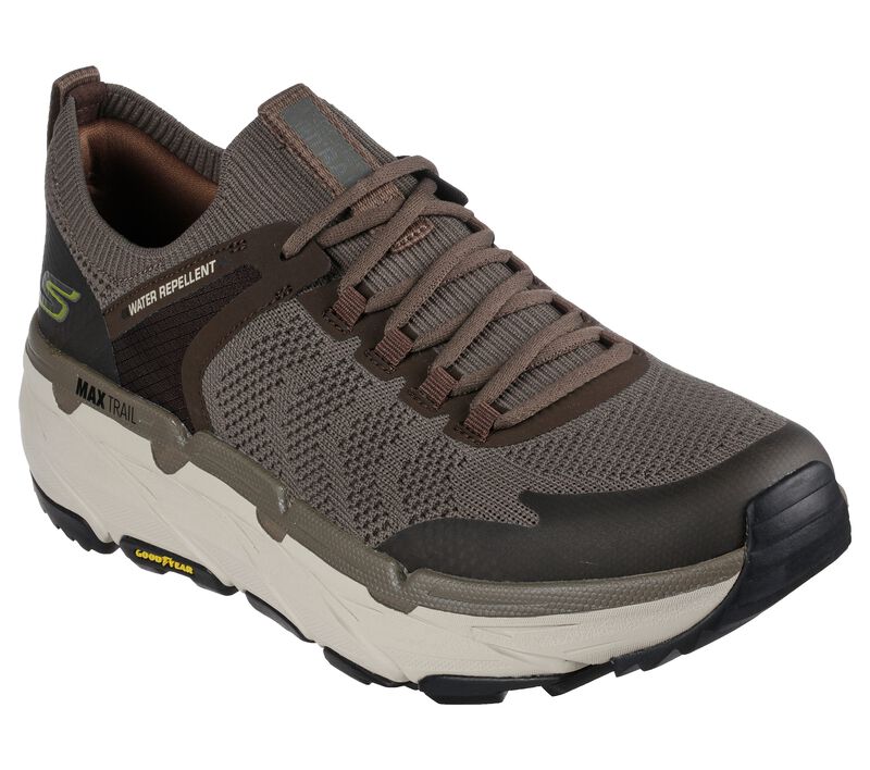 Pánské Sportovní Tenisky Skechers Max Cushioning Premier Trailové Béžový Černé | CZ.220587NTBK