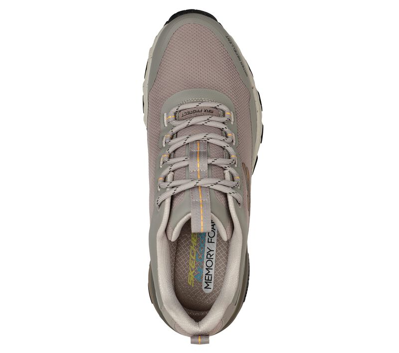 Pánské Sportovní Tenisky Skechers Max Protect - Liberated Šedé Hnědé | CZ.237301TPE