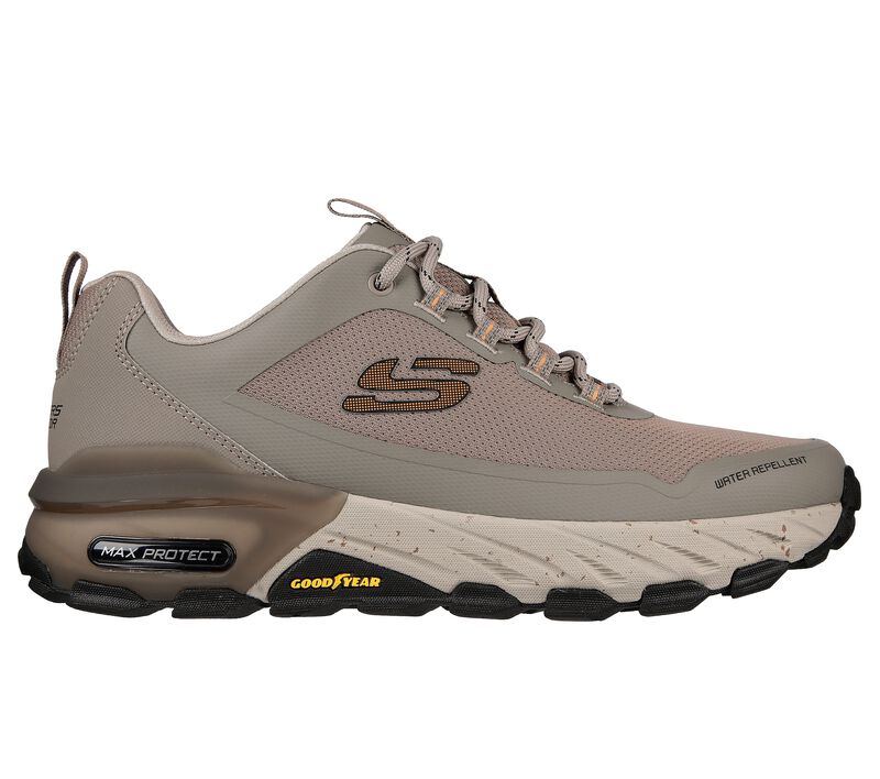 Pánské Sportovní Tenisky Skechers Max Protect - Liberated Šedé Hnědé | CZ.237301TPE